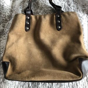 J Jill leather and Suede bag
